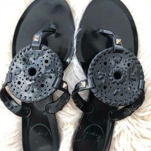 Black Jack Rogers Sandals